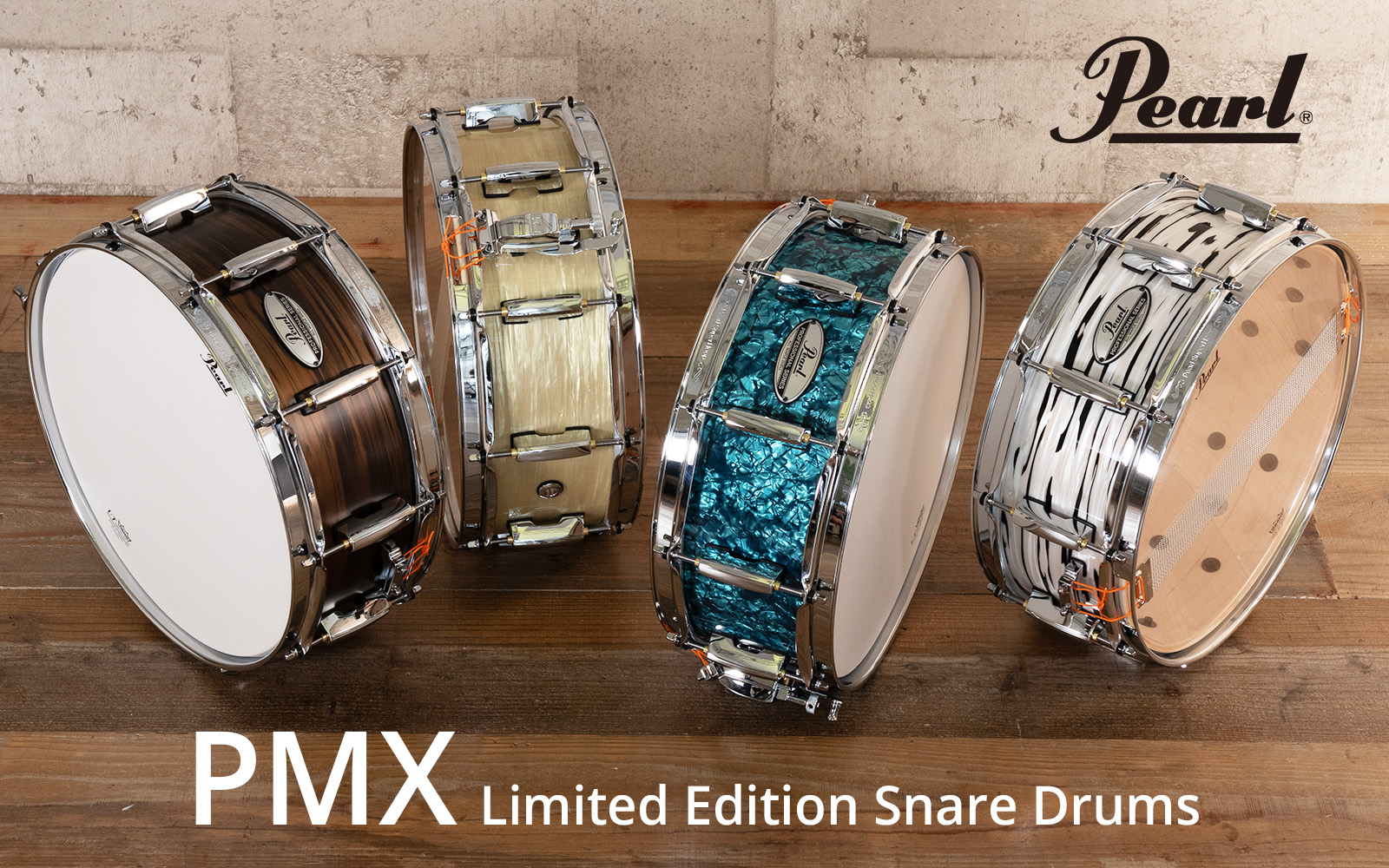 PMX Limited Version スネアドラム発売のお知らせ | パール楽器【公式サイト】Pearl Drums